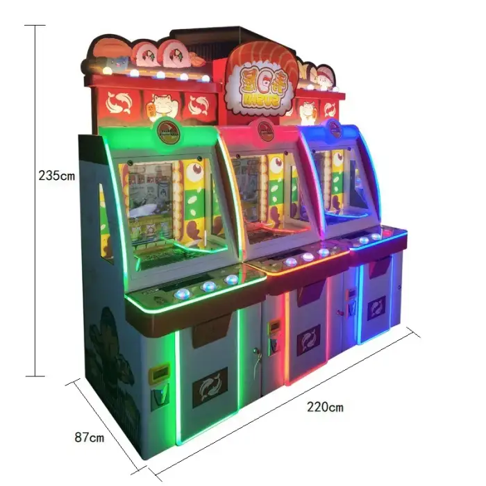 Crazy Circus Lucky Single Coin Pusher Arcade Game Coin Pusher Machine