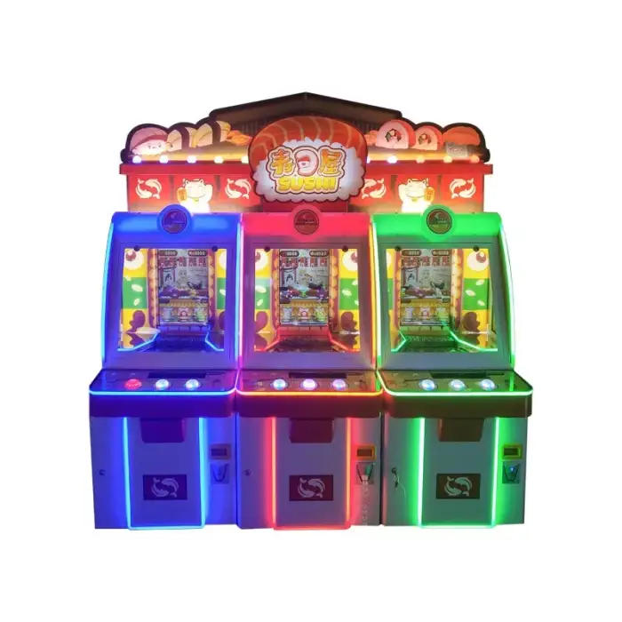 Crazy Circus Lucky Single Coin Pusher Arcade Game Coin Pusher Machine