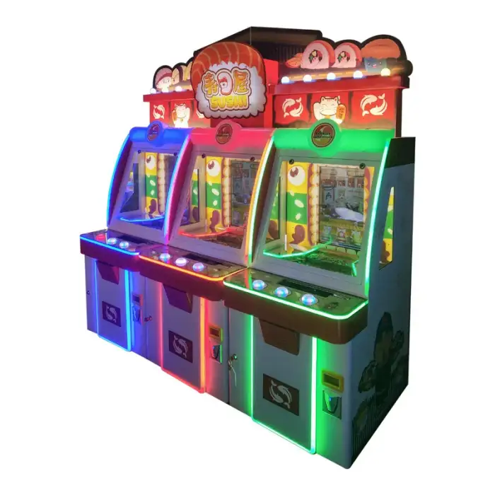 Crazy Circus Lucky Single Coin Pusher Arcade Game Coin Pusher Machine