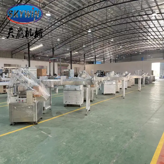 Pillow Packaging Machine Automatic Flow Bag Biscuit Cookie Cake Packaging Machine