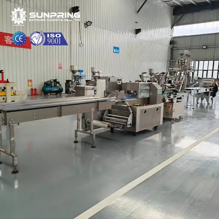 SunPring cake packing machine automatic pillow packing machine chocolate bar packaging machine