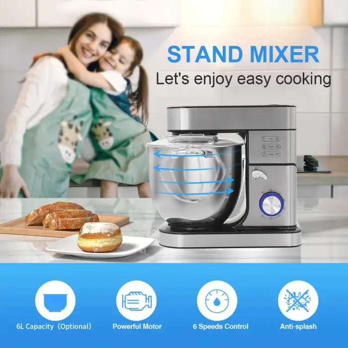 kitchen appliances Cake baking Mixer Machine stand mixer with Tilt Head Design