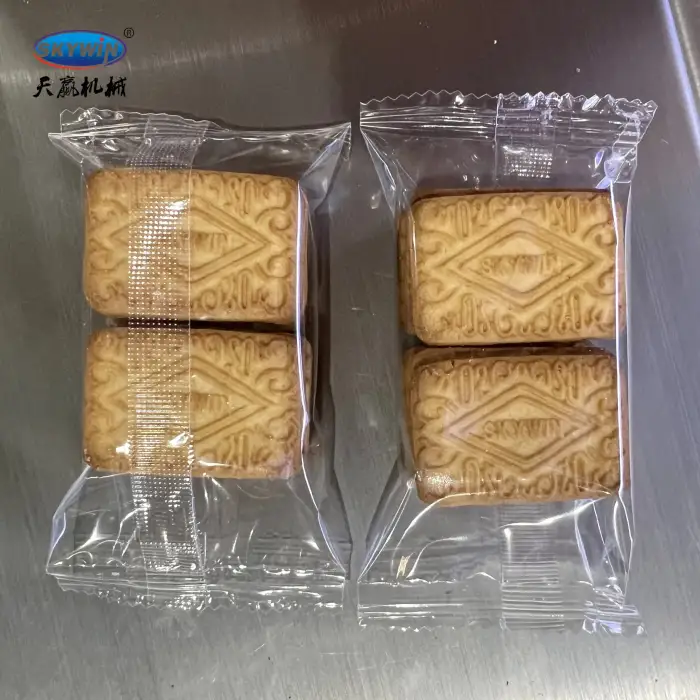 Automatic High Speed Biscuit Cake Chocolate Flow Packing Machine Pillow Packaging Machine