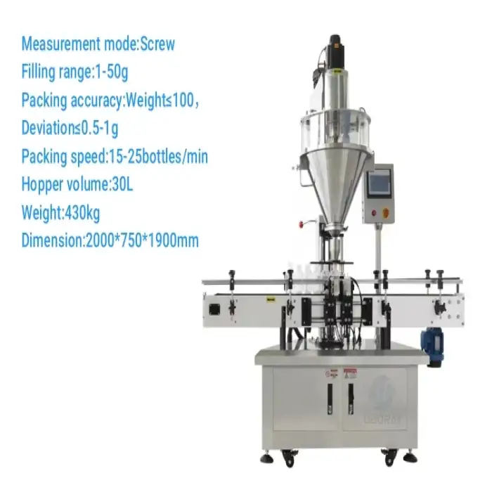 Full Automatic wheat flour cake mix baking soda powder filling machine instant Coffee Cocoa Powder Filling Machine