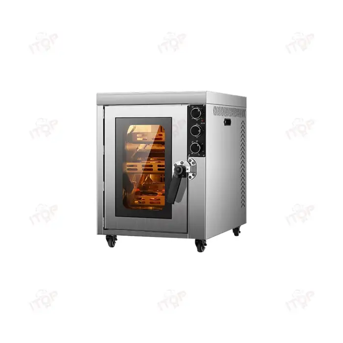 Commercial Multifunctional Sell Like Hot Cakes Mechanical Control Chicken Rotisserie Oven Electric Rotary Grill Machine Model: IT-RO-1