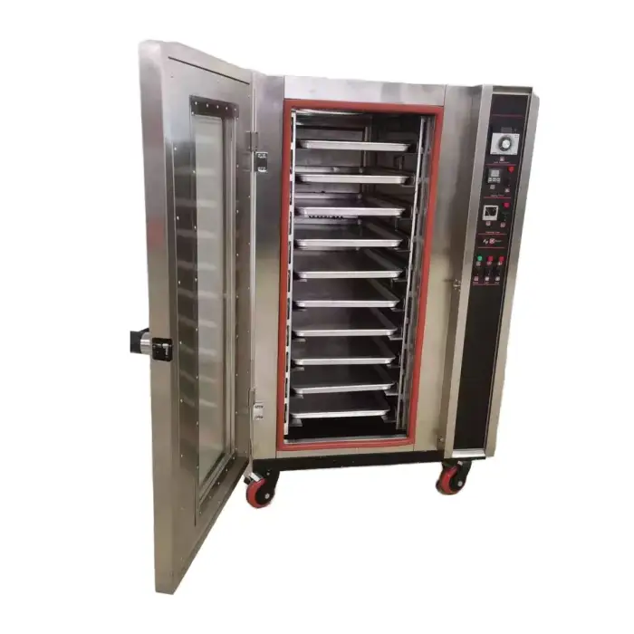 Commercial Electric Multi-function Hot Air Combi Circulation Steam Oven Stainless Restaurant Equipment Baking Pizza Bread Cake