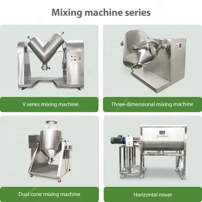 Machine Flour Vacuum 100l Shape Lab Blender Machine V Cone Equipment Industrial Chemical Mixer