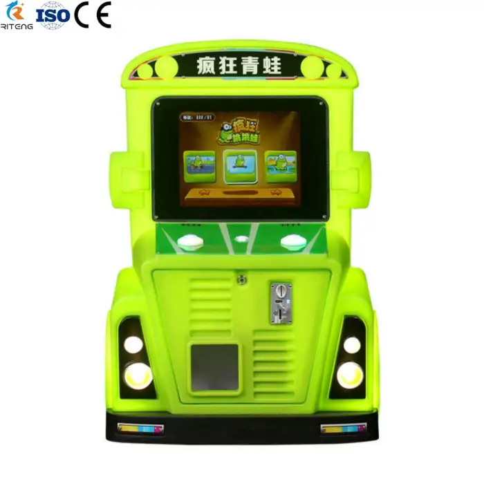 colorful park coin-operated Small children's entertainment equipment shooting, motorcycle, racing game machine indoor park