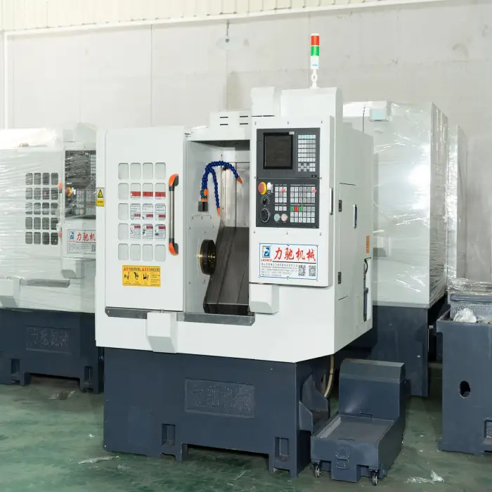 Gang Type Tool 8+8 live tool CNC Slant Bed Lathe Machine From China Type CNC Automatic Lathe CNC Controller Lathe