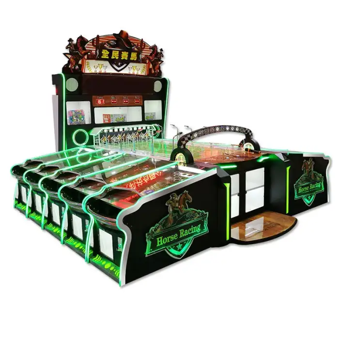 Horse Racing Game Carnival Coin Operated Booth Bowling Game Machine