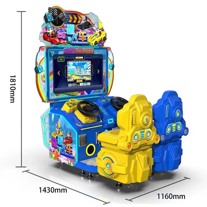 32 Inch LCD Coin Operated Car Racing Arcade Drive Simulator Machine