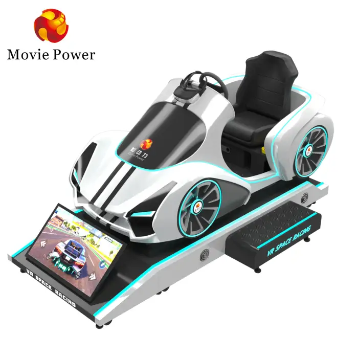 VR Racing Car Game Arcade Cabinet  Amusement Park Games  9d Vr racing car