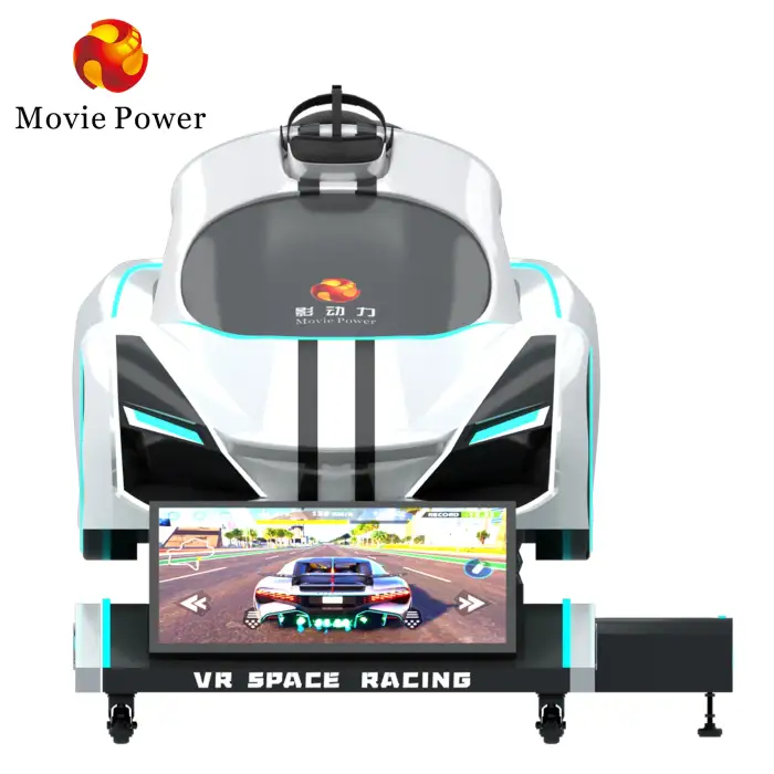 VR Racing Car Game Arcade Cabinet  Amusement Park Games  9d Vr racing car