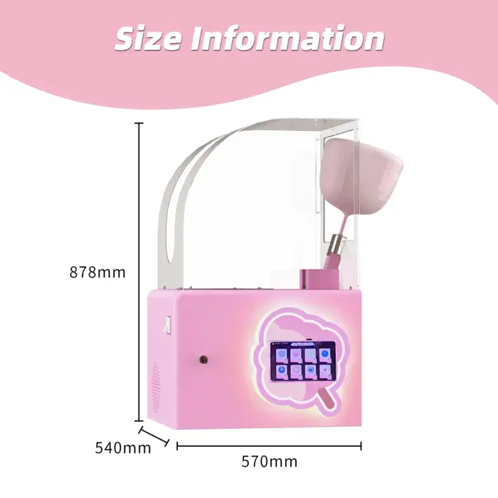 commercial cotton candy machine