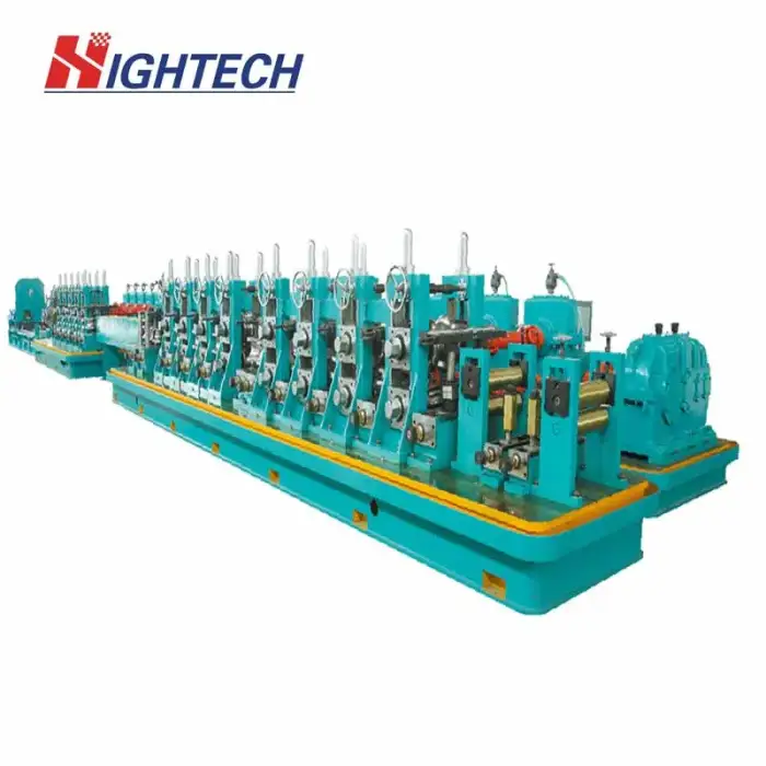 ERW Square   Round  Rectangular Shaped Steel Tube Production Line Pipe Making Machine