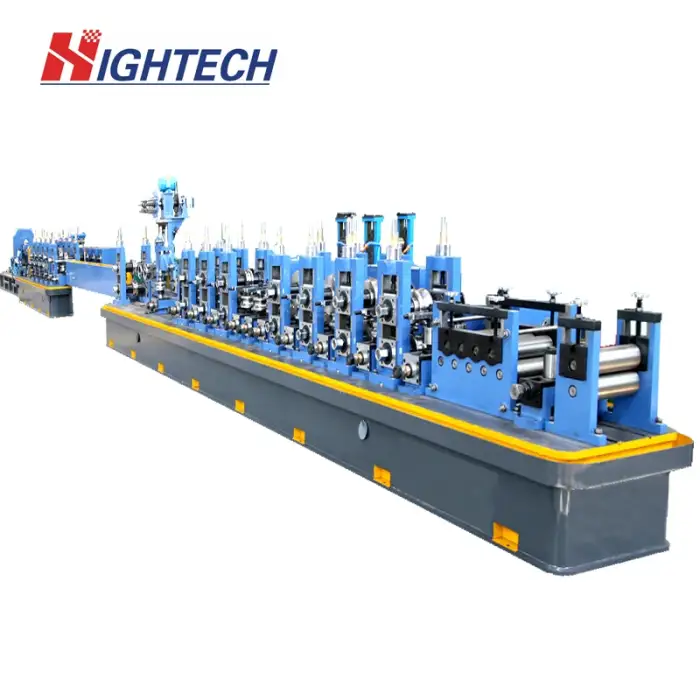 ERW Square   Round  Rectangular Shaped Steel Tube Production Line Pipe Making Machine