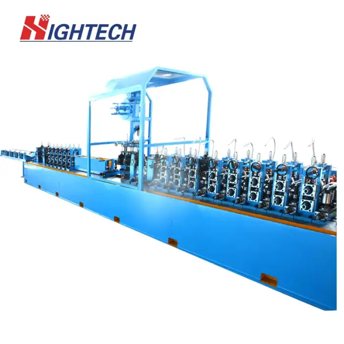 ERW Square   Round  Rectangular Shaped Steel Tube Production Line Pipe Making Machine