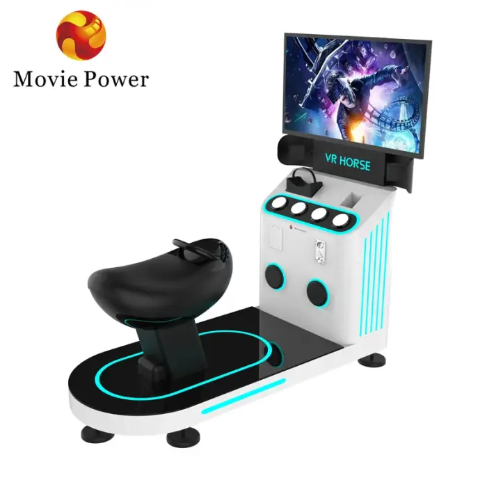 Theme Park Game 9D Vr Horse Ride Simulator With Shooting Game Virtual Reality Horse Racing Game Machine