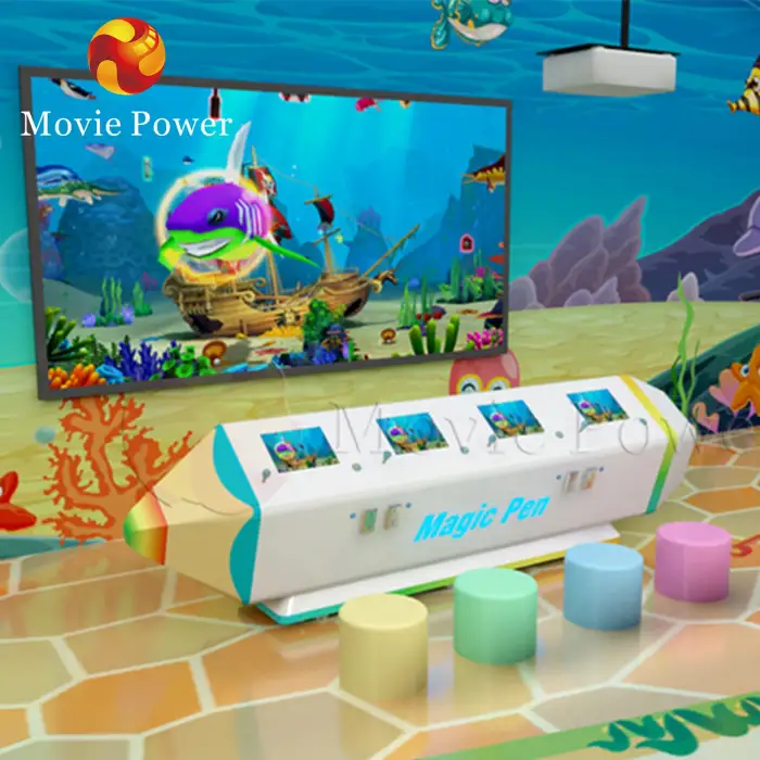 Amusement Park Kids Interactive Indoor Playground Equipment Kids Interactive Projector Game Kids Game Park