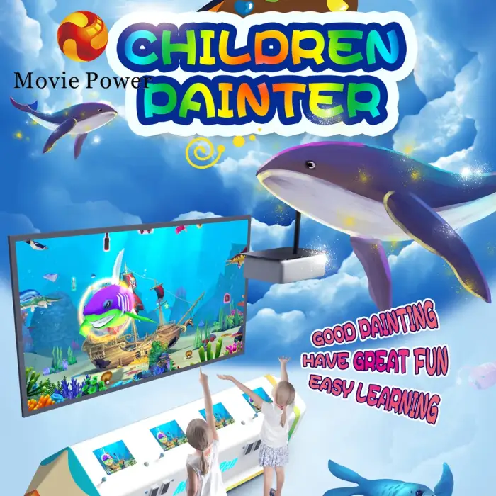 Amusement Park Kids Interactive Indoor Playground Equipment Kids Interactive Projector Game Kids Game Park