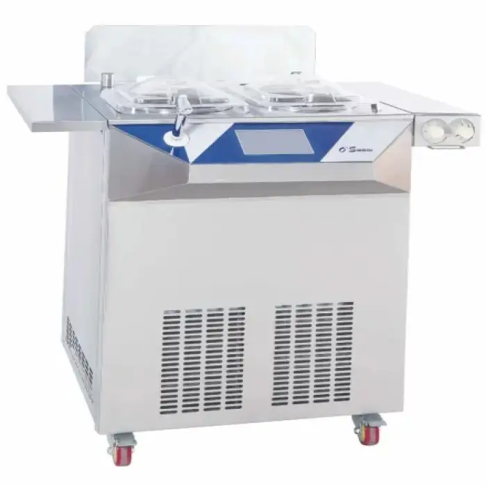 50L Ice Cream Maker Milk Pasteurization Machine Gelato 85 Degree Pasteurizer Machine Output