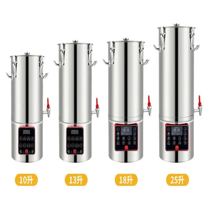 1600W Soybean Milk Machine 18L Capacity Auto Soy Bean Maker  Soymilk Maker with Stirring and Heating