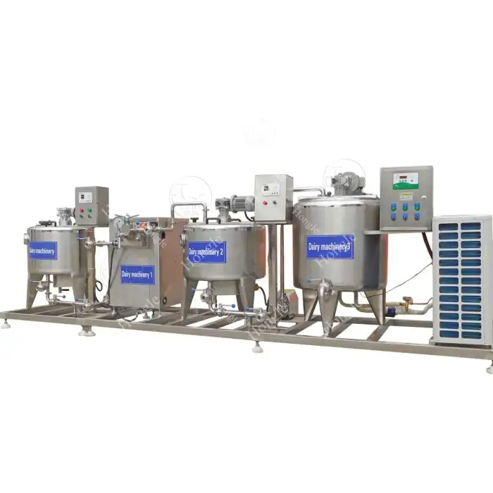 100 yogurt and milk processing machine pasteuriser 500L cow milk juice pasteuriser Steriliser machine yogurt processing equipment dairy plant