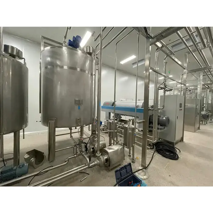 Small Oat Milk Making Machine Dairy Production Line