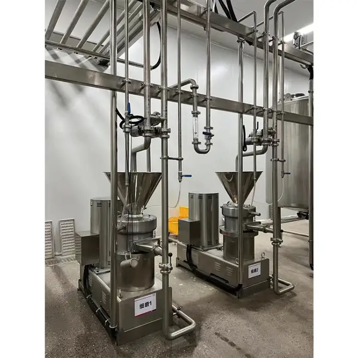 Small Oat Milk Making Machine Dairy Production Line