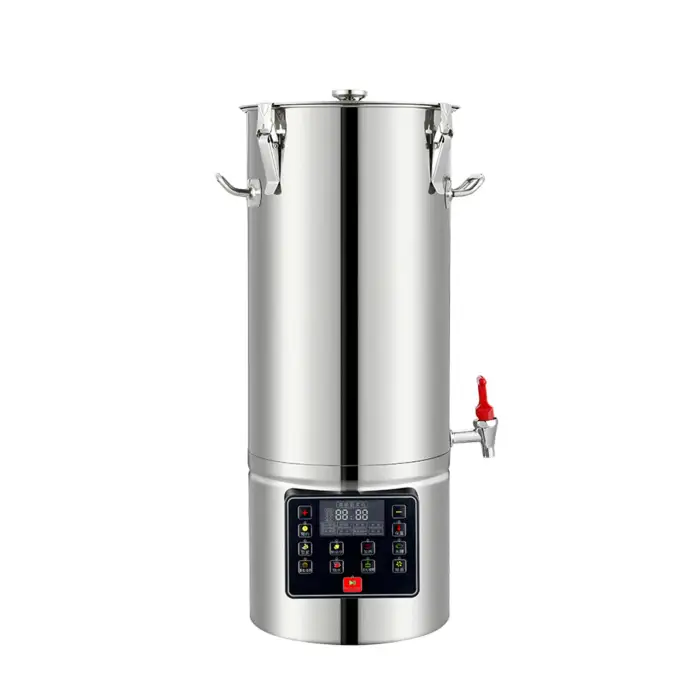 1600W Soybean Milk Machine 18L Capacity Auto Soy Bean Maker  Soymilk Maker with Stirring and Heating