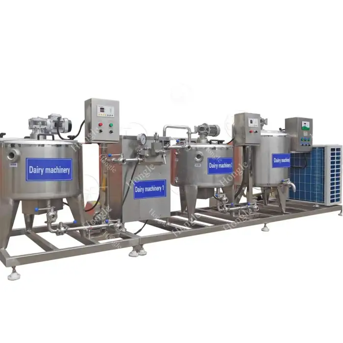 100 yogurt and milk processing machine pasteuriser 500L cow milk juice pasteuriser Steriliser machine yogurt processing equipment dairy plant