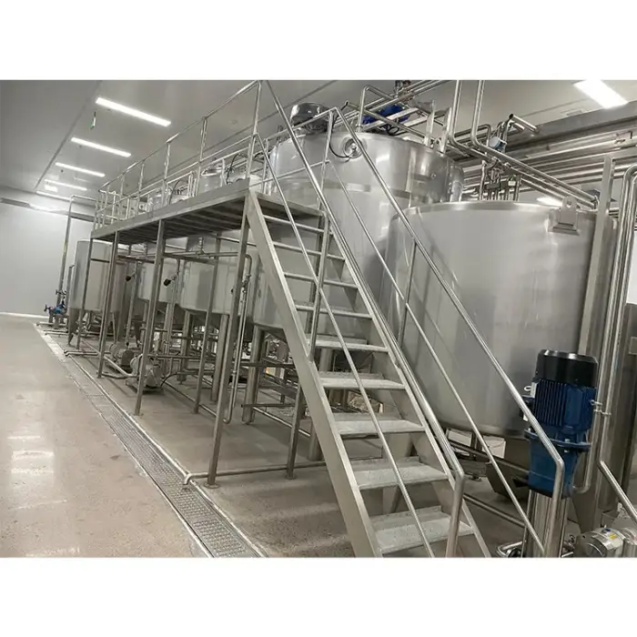 Small Oat Milk Making Machine Dairy Production Line