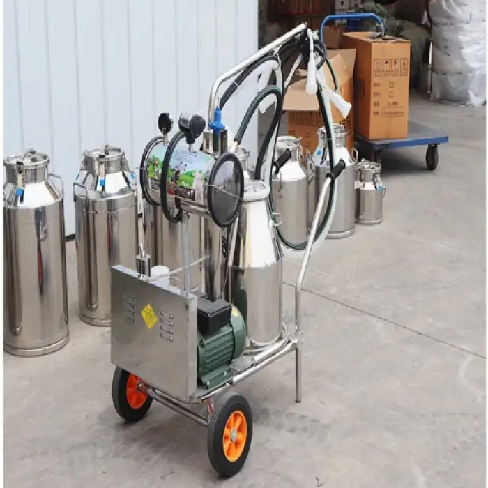 Pulsation Portable Electric Single Cow Milking Machine