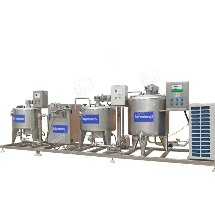 100 yogurt and milk processing machine pasteuriser 500L cow milk juice pasteuriser Steriliser machine yogurt processing equipment dairy plant