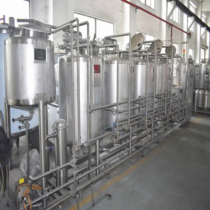 Pasteurised Milk Dairy Processing Line Dairy Making Machine