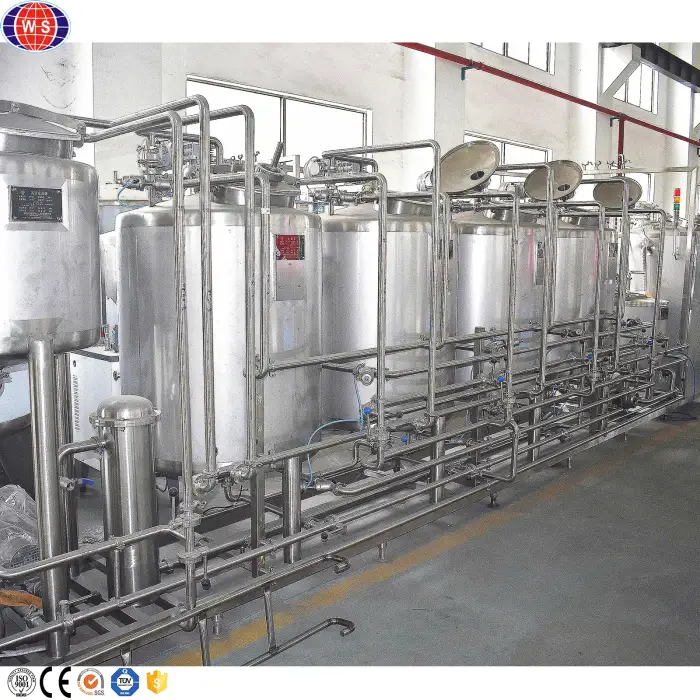 Pasteurised Milk Dairy Processing Line Dairy Making Machine