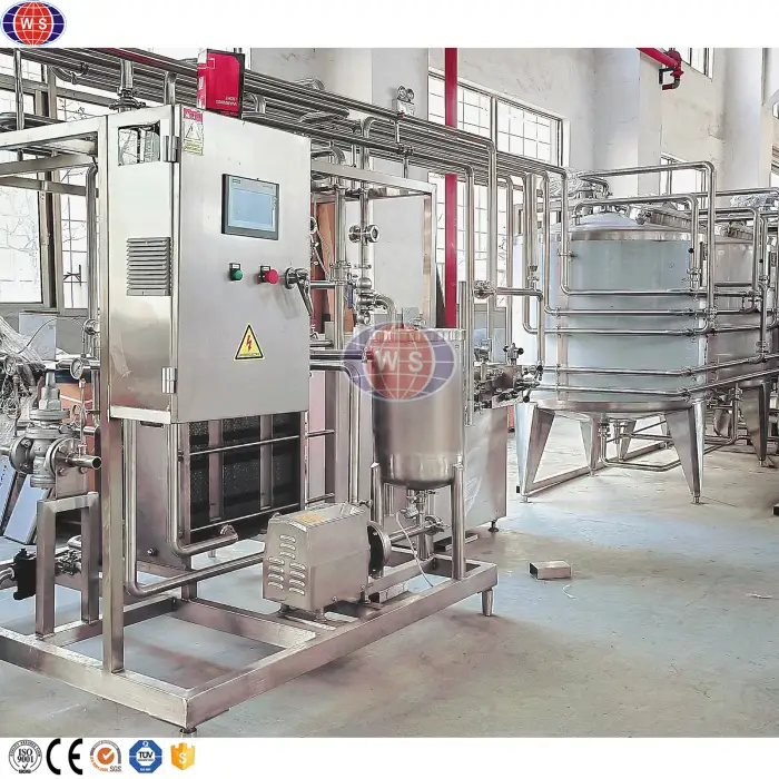 Pasteurised Milk Dairy Processing Line Dairy Making Machine