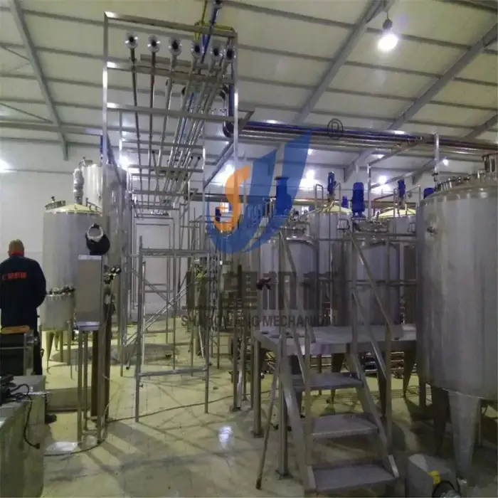 Commercial UHT milk production line equipment