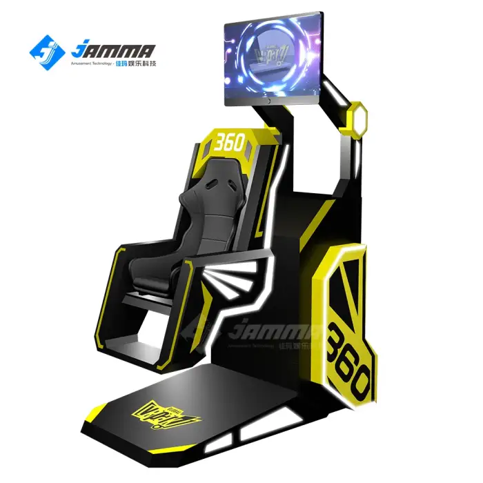 360 Degree Rotation Games Machine Simulator Dynamic Machine VR Play Station Virtual Reality Simulator 9D VR Chair