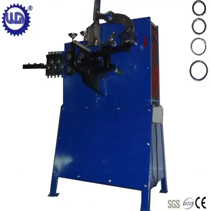 2.0-6.0mm Iron Steel Aluminum Copper Stainless Small Wire Ring Making Machine