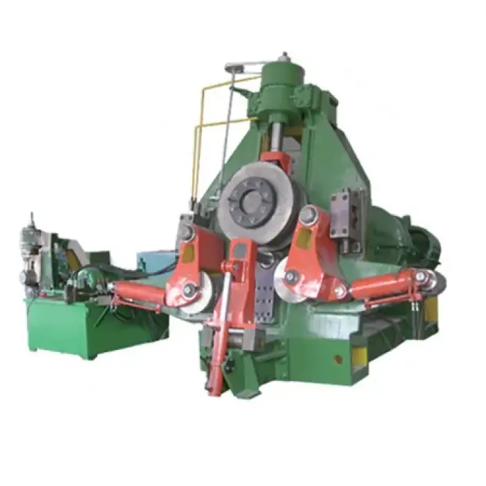 Automatic Steel Flange Making Machine Nc Radial and Axial Ring Rolling Machine Ring Forging Line