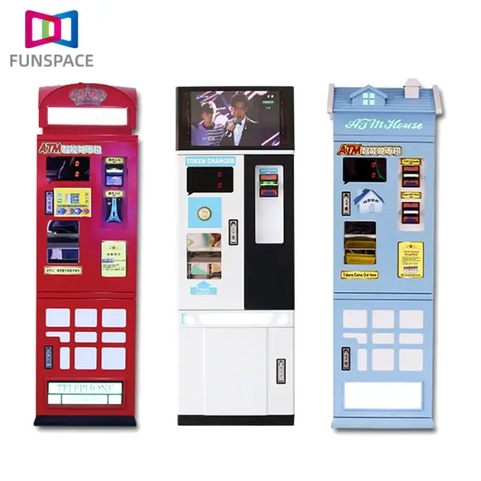 Funspace Highly Secure Coin Exchange Machines Customized Automatic Coin Change Machine