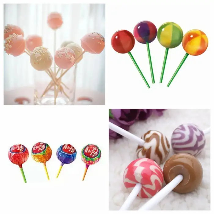 Flat lollipop candy production line hard candy equipment Lollipop Sweets Making Forming Machine