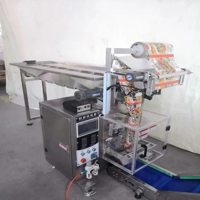 DXD-320K gummy bear machine with vertical chain bucket  soft candy packing machine