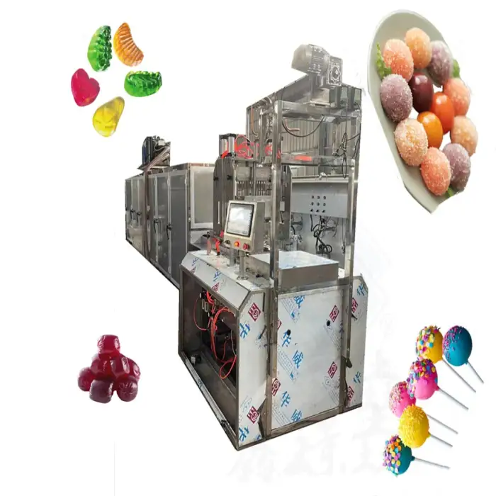 jelly candy depositor machine center filled hard candy machine lollipop candy making machine