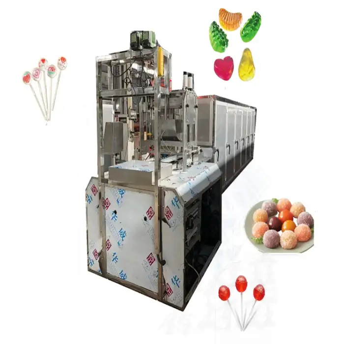 jelly candy depositor machine center filled hard candy machine lollipop candy making machine