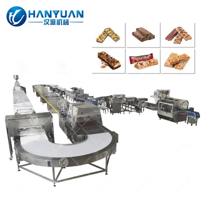 Chocolate Bar Candy Machine Protein Bar Cereal Bar Production Line Making Machine