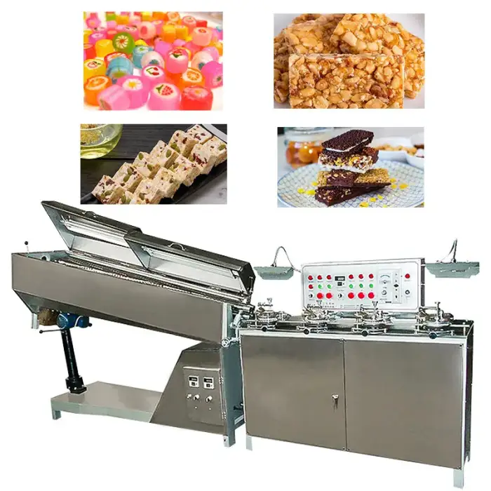 Hard Toffee Drop Roller Candy Machine Lollipop Production Line