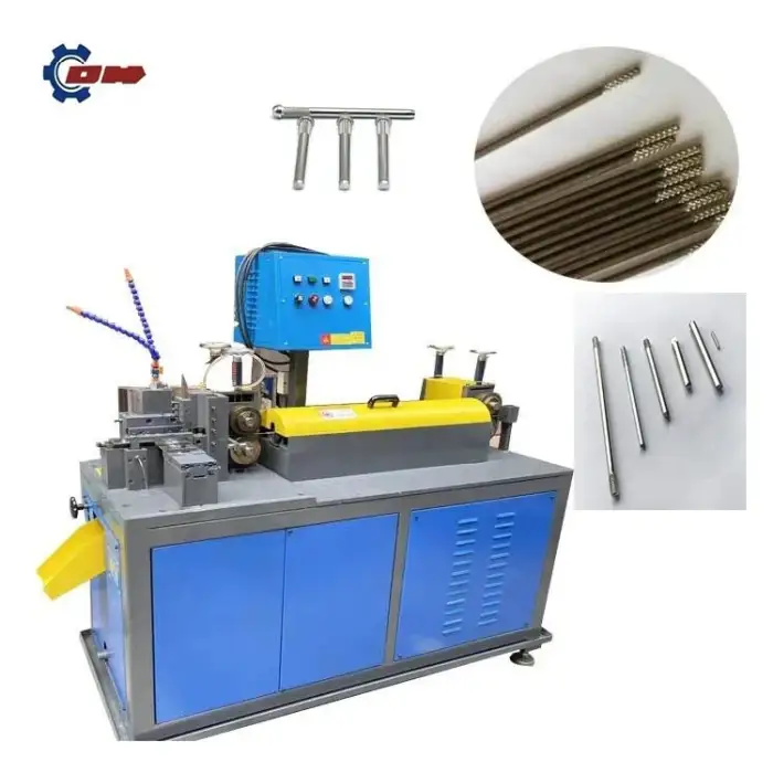 Automatic wire knurling machine  wire craft rolling machine