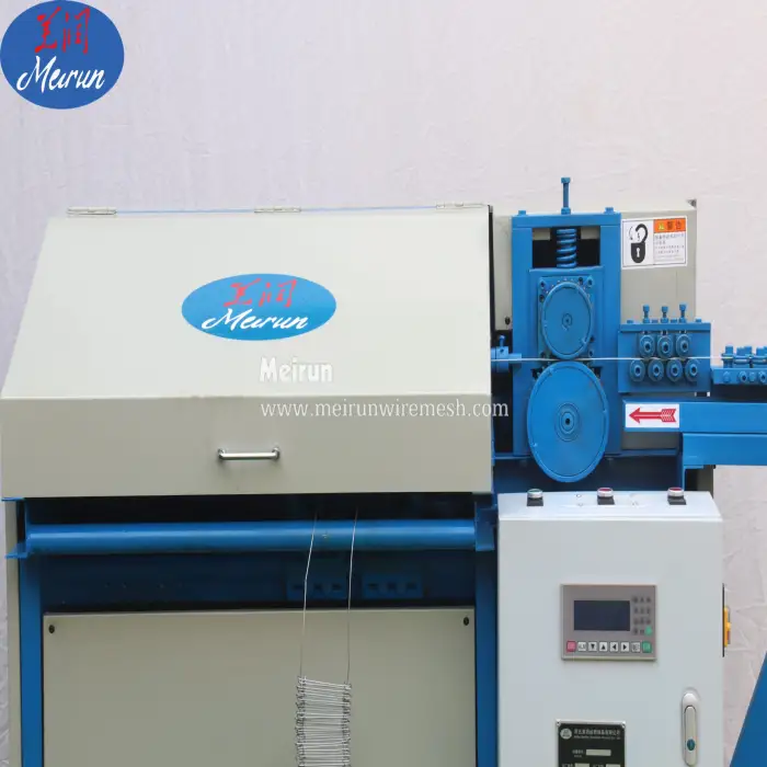 pvc welded wire mesh machine Double Loop Tie Wire Machine wire ring making machinery automatic